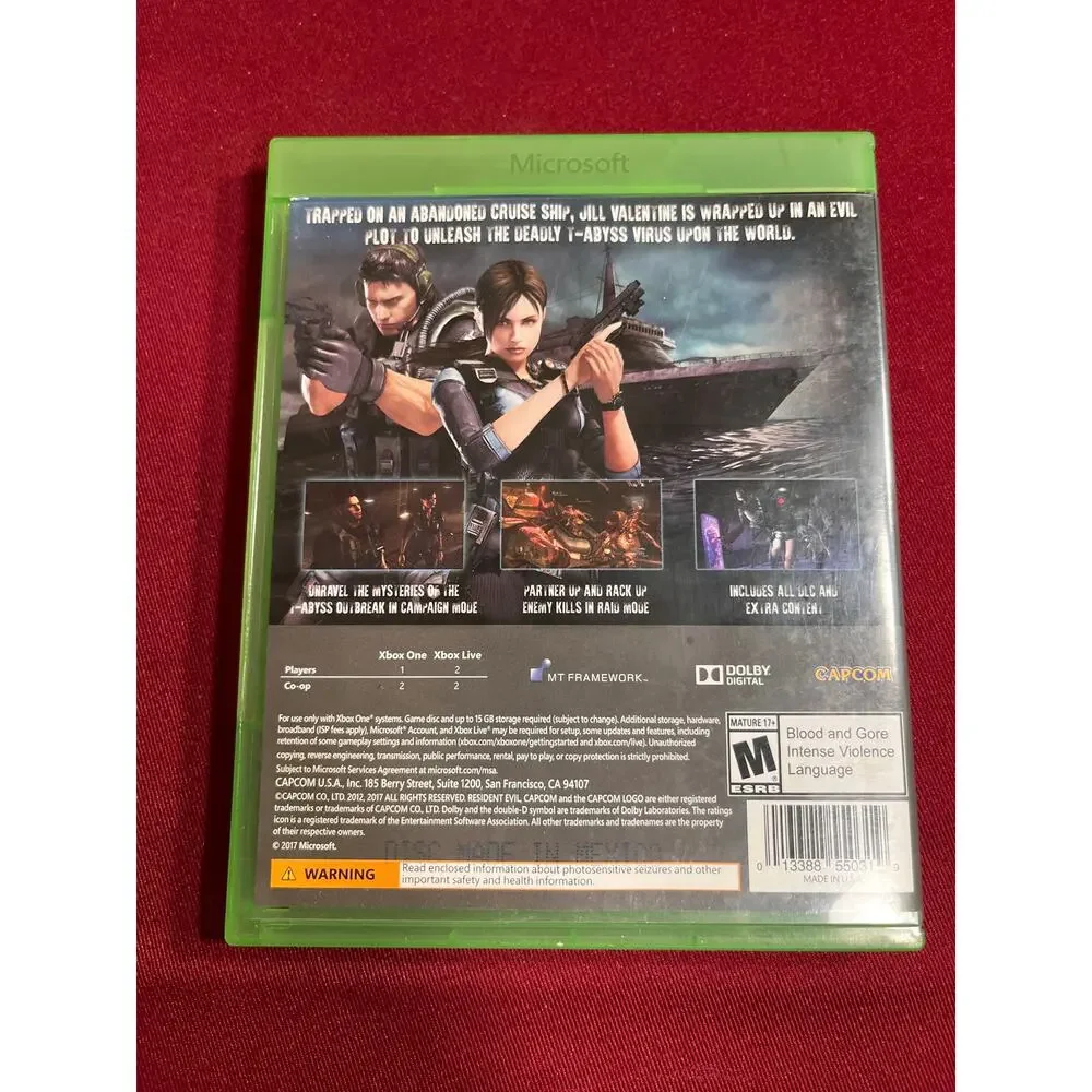 Xbox One Resident Evil Revelations